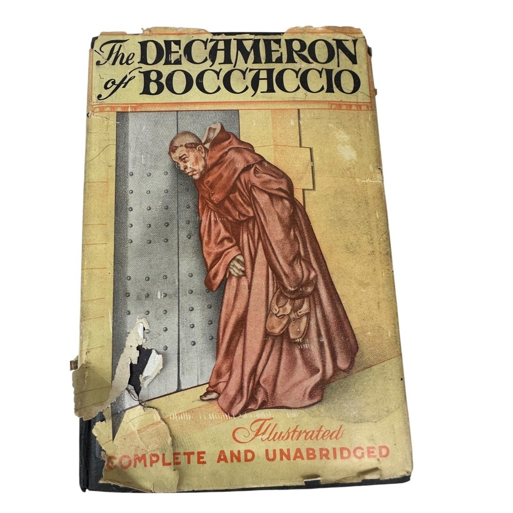 THE DECAMERON OF BOCCACCIO Bibliophilist Society HC